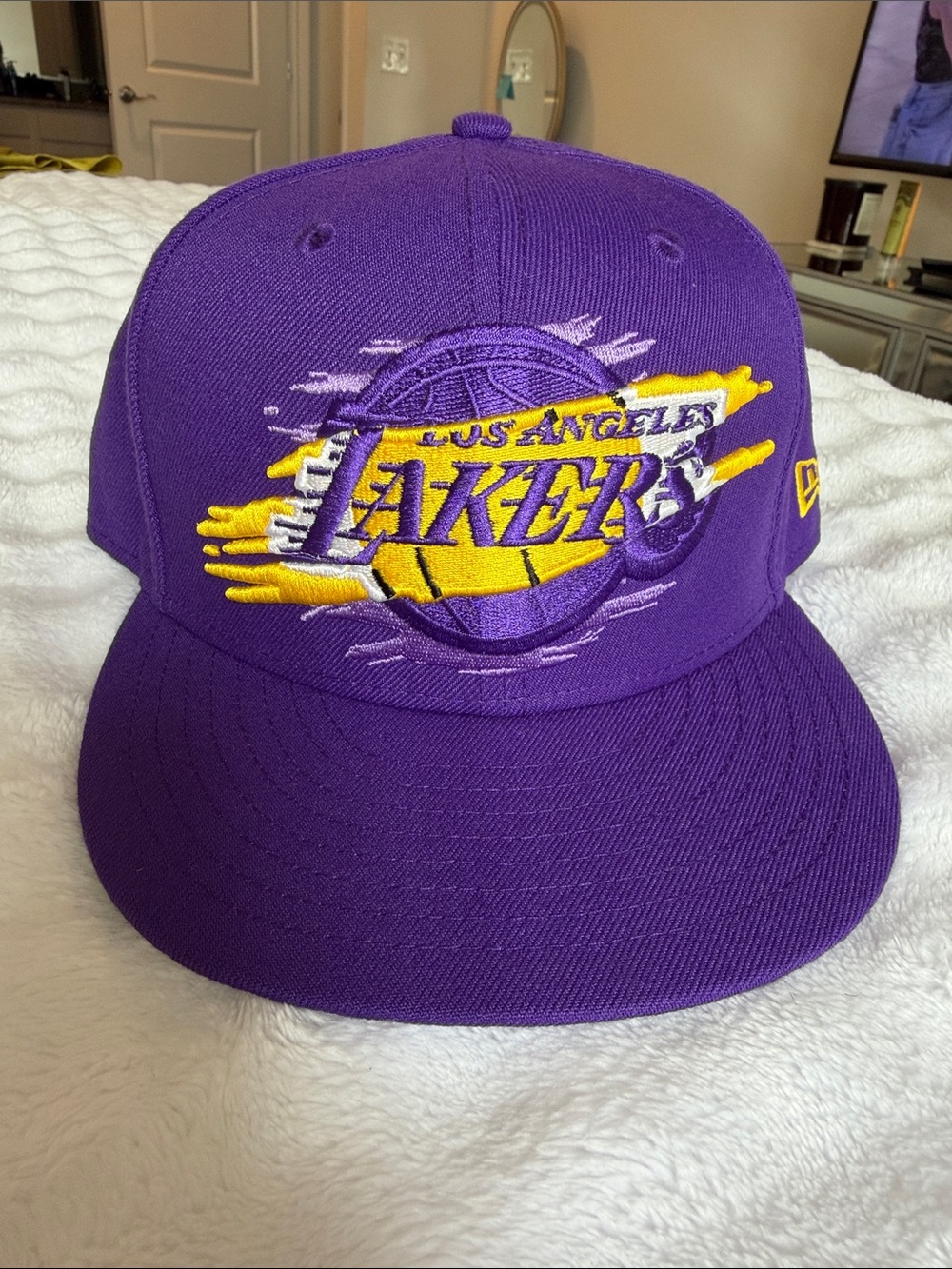 New Era Purple and Black 9FIFTY Snapback Hat NEW NEVER WORN